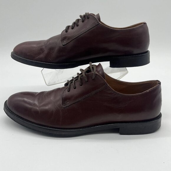 Gravity Pope Womens Brown Oxford Leather Shoes Size 38 EUR (8 US) Vero Cuoio - Picture 1 of 10